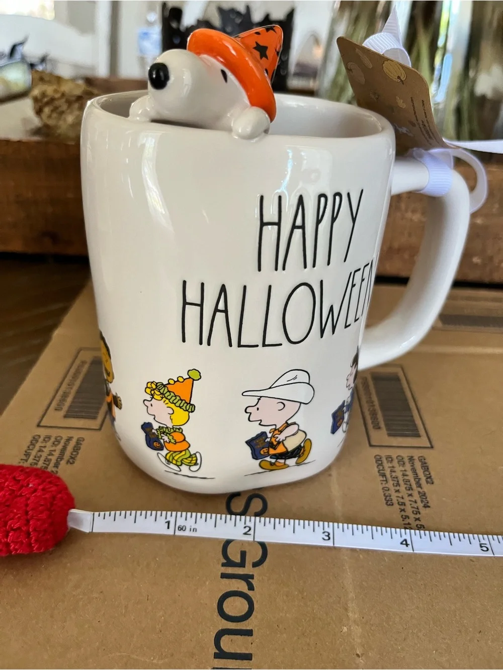 RARE FIND! Brand New Rae Dunn x Peanuts Halloween Ceramic Mug! 🎃